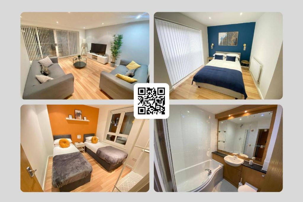 Large 5-Bed City Centre Townhouse With Secure Parking Manchester Exteriér fotografie